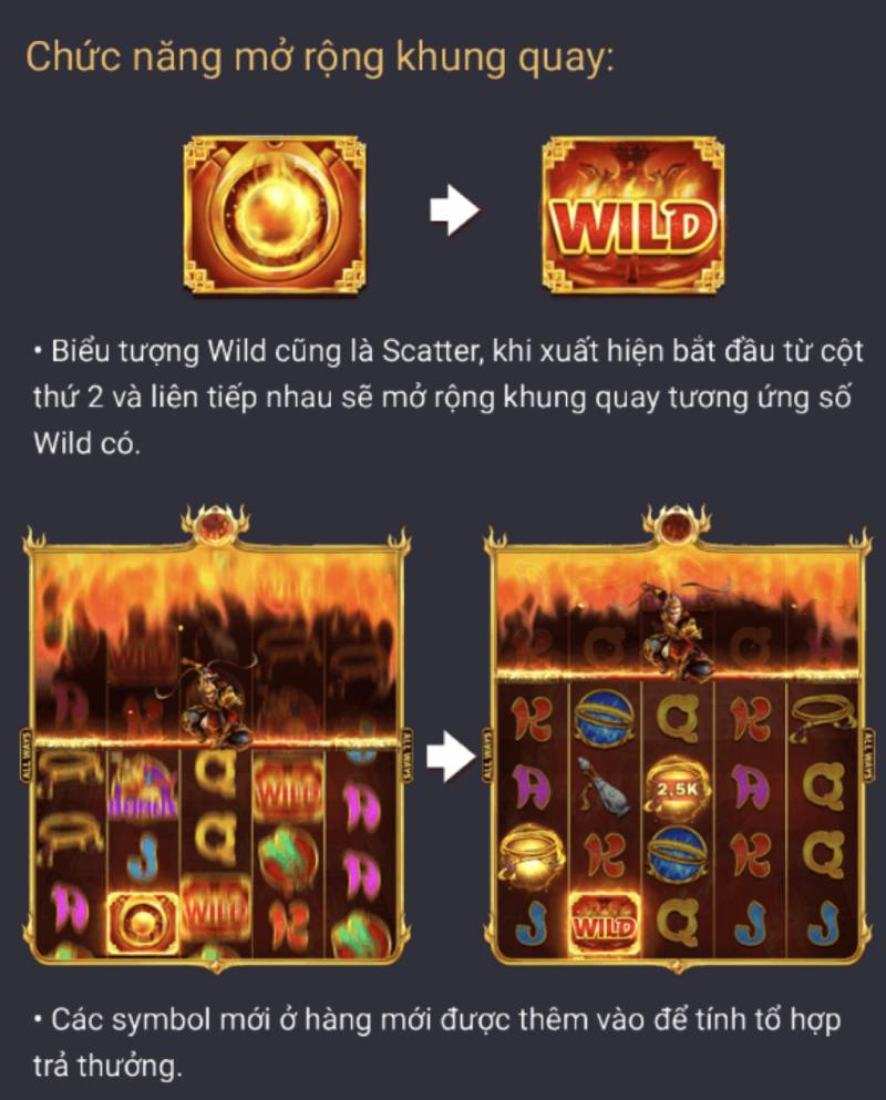 Tân Du Thần Ký – Trải Nghiệm Nổ Hũ Đỉnh Cao 6 Mở Rộng Khung Hình Để Tăng Cơ Hội Thắng