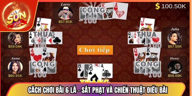 Cách Chơi Bài 6 Lá – Sát Phạt Và Chiến Thuật Điều Bài 1 Cách Chơi Bài 6 Lá – Sát Phạt Và Chiến Thuật Điều Bài